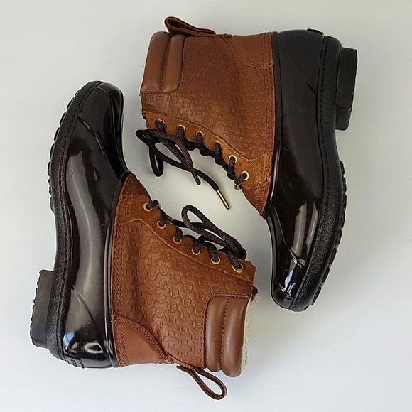 MICHAEL Michael Kors Easton Bootie Brown Size 7 - Picture 3 of 10